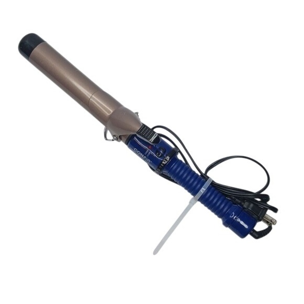 Conair Curling Iron Women 1.25 Inch Blue Bronze Instant Heat CD82CXL 25 Settings